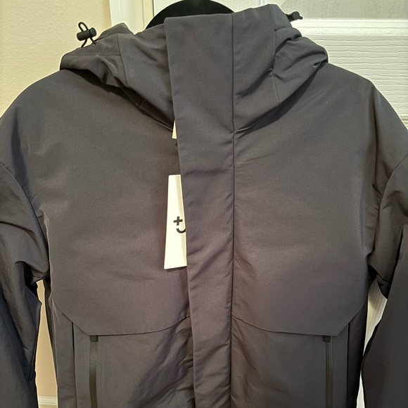 UNIQLO +J Jil Sander Hybrid Down Oversized Parka Men Size S Black. - Picture 3 of 11